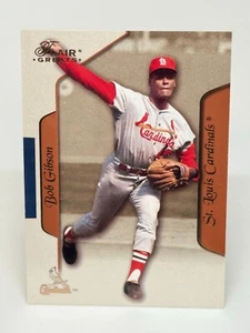 2003 Flair Greats #45 Bob Gibson St. Louis Cardinals - Bild 1 von 2