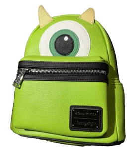NEU Disney Parks LOUNGEFLY Monsters Inc Mike Wazowski Rucksack - Bild 1 von 4