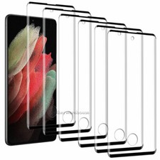Tempered Glass Screen Protector For Samsung Galaxy S21 S20 FE/Ultra S22+ S23 S10