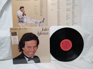 Julio Iglesias 1100 Bel Air Place Vinyl LP Columbia records QC 39157 1984 insert - Picture 1 of 7