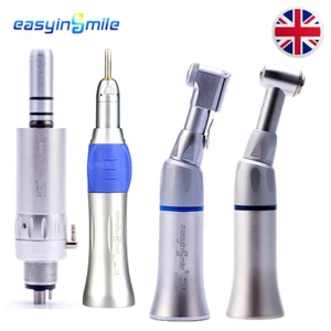 Easyinsmile Dental Low Speed Straight/Contra Angle Handpiece 2/4 Holes Air Motor - Picture 1 of 12