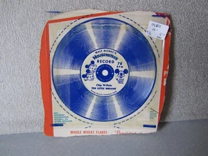 CHIP 'N DALE 5"vinyl 78rpm...TEN LITTLE INDIANS...WALT DISNEY...VG-...'56 - Foto 1 di 1