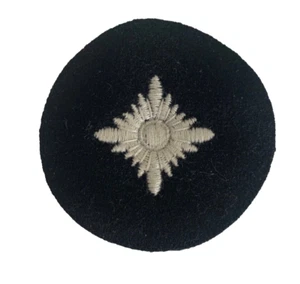 WWII German Army Panzer Schutze sleeve star cloth rank badge on black wool. - Picture 1 of 2