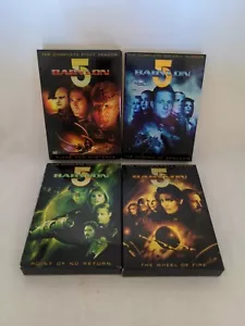 24 DVD Set Babylon 5 TV Series Season 1 2 3 5 /MISSING SEASON 4/Region 1 USA Lot - Picture 1 of 17