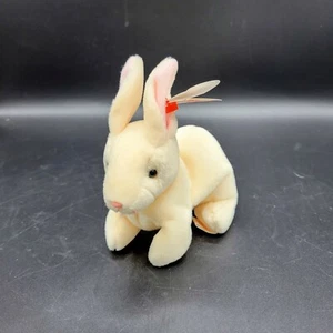 Vintage Nibbler The Rabbit TY Beanie Babies Vintage 1999 With Tags - Picture 1 of 12