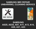 Samsung IMEI Repair Service, Samsung A02S, A03S, A01, A11, A13, A14, A20, A21, A