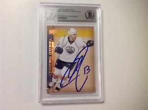 Andrew Cogliano Signed UD Upper Deck Young Guns Card RC Beckett BAS BGS a
