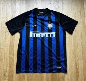 INTER MILAN 2019 2020 HOME ISSUE FOOTBALL SHIRT SOCCER JERSEY Kit NIKE SIZE M - Picture 1 of 7