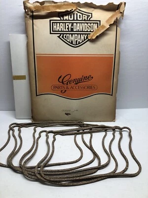 7 NOS Harley-Davidson Cork Gasket Rocker Box Lower OEM 17353-86 XL Robison HD - Image 1 of 4