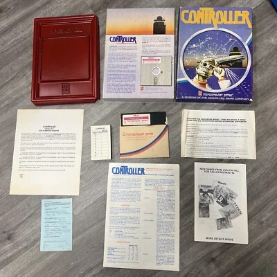 Controlador completo Avalon Hill Atari 800 microcomputador jogos disquete - Imagem 1 de 4