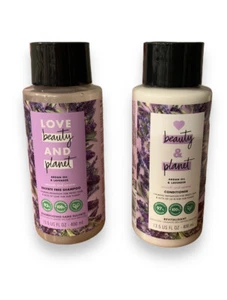 1 Set ~ Love Beauty & Planet Shampoo und Conditioner mit Arganöl und Lavendel - Bild 1 von 1