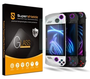 2X Supershieldz Tempered Glass Screen Protector for Asus Rog Ally 2023/ X 2024 - Picture 1 of 5