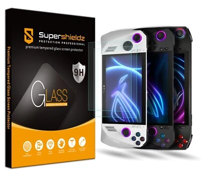 2X Supershieldz Tempered Glass Screen Protector for Asus Rog Ally 2023/ X 2024 - Image 1 of 4