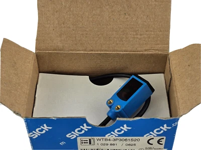 NEW Sick WTB4-3P3061S20 Photoelectric Proximity Sensor, WTB43P3061S20 - Image 1 of 3