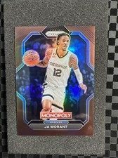 2023 Prizm Monopoly Basketball Brown Prizm #PS8 Ja Morant Grizzlies #'d 006/249