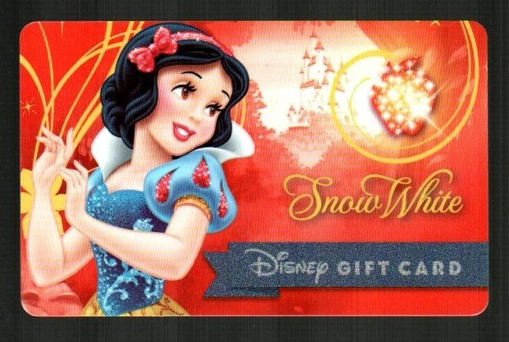 DISNEY Disney Princess, Snow White ( 2014 ) Gift Card ( $0 ) - Image 1 of 1