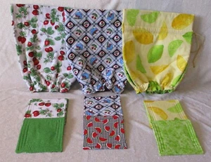 Fruit & Floral Tea Cozy/ Matching Coaster Sets, Lrg - 6 to 8 cups - Picture 1 of 4