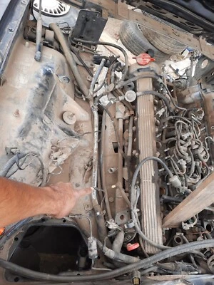 Jaguar XJ12 1994 6,0 L refrigerante crossover tubo izquierdo motor fs aspecto de 3 vías  Foto 1 de 4