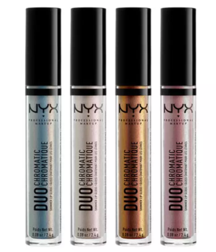 NYX Duo Chromatic Shimmer Lip Gloss, You Choose - Image 1 of 1