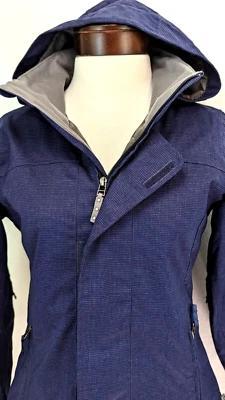 BURTON DryRide женщин XS JET SET фиолетовый с капюшоном лыж сноуборда куртка $250 VEUC * - Изображение 1 из 4