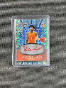 RARE ROOKIE CARD!!! KENNEDY CHANDLER - WILD CARD ALUMINATION - AUTO - #'d /124 - Picture 1 of 4