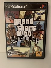 GTA San Andreas PS2 Sony Playstation 2 Grand Theft Auto