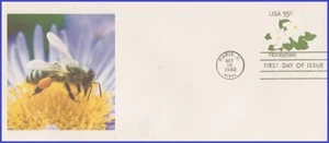 USA3 #U599 U/A UNKNOWN FDC   Honey Bee - Picture 1 of 1