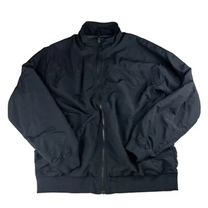 Duluth Trading Co Mens Grab Mesh Jacket Black Windproof Waterproof Large L - Picture 1 of 10