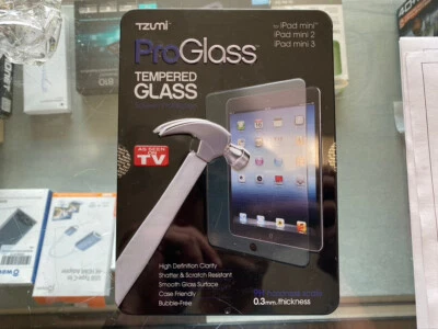 Tzumi -ProGlass -Tempered Glass -Screen Protector -iPad Mini, mini 2, mini 3 NIP - Image 1 of 4