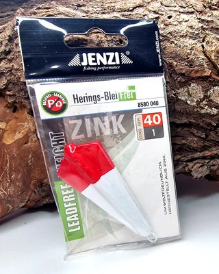 Jenzi Heringsblei 40g Zink Bleifrei zum Heringsangeln mit Heringpaternoster OVP - Bild 1 von 4