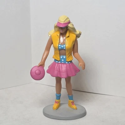 Barbie Figura Muñeca Estatuillas Juguetes De Colección 1990 Aplausos PVC Muñecas 3" Decoración de Pasteles Foto 1 de 4