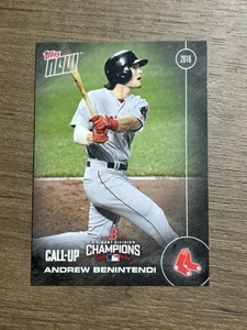 Andrew Benintendi Red Sox 2016 Topps Now Bos-5 AL East Division Champions - Bild 1 von 2