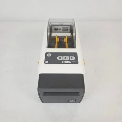 Zebra ZD410 Barcode and Label Printer (ZD41H22-D01E00EZ, Ethernet, Cutter) - Image 1 of 4