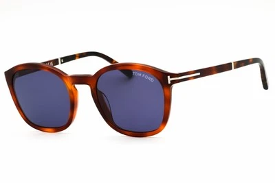 Gafas de sol TOM FORD FT1020 53V rubias marco habanero lentes azules 52 mm Foto 1 de 4
