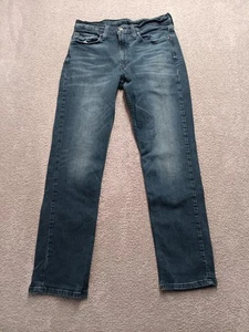Levi’s 514 Men’s Slim Straight Jeans W34 L32 Dark Wash Water Less Stretch Classi - Picture 1 of 9