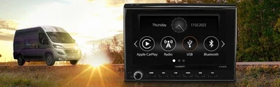 XZENT X-F275 Autoradio Infotainer Media Center compatibile con Peugeot Boxer - Immagine 1 di 4