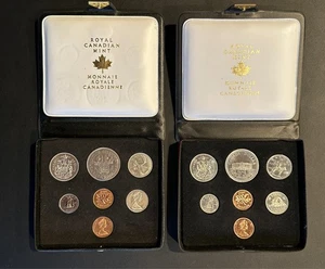 TWO CANADIAN MINT SETS IN PROOF-LIKE CONDITION - 1971 & 1973 - Picture 1 of 6
