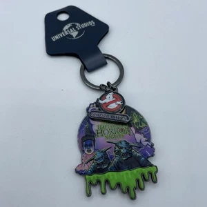 UNIVERSAL STUDIOS HALLOWEEN HORROR NIGHTS GHOSTBUSTERS KEYCHAIN - Picture 1 of 1