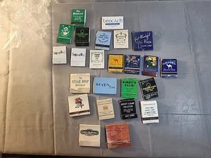 24 Vintage Matchboxes - Studs Warehouse, Camel, BurgerKing & More! - Picture 1 of 15