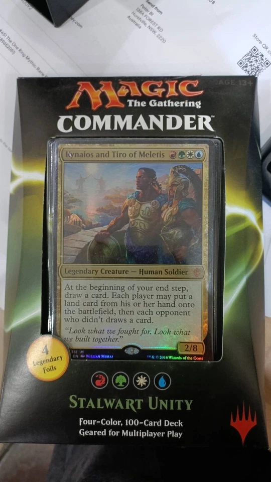 MTG Magic: The Gathering Stalwart Unity Commader 2016 Deck, English - Image 1 of 1