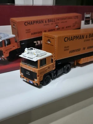 Corgi - Scania 110 w/Tandem Axle Trailer - Chapman & Ball - CC15304 - 1:50  - Image 1 of 4