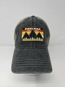 Baseballmütze Kappe PIKES PEAK PATCH ELEV 14,115 FT VERSTELLBARER STRAPBACK - Bild 1 von 9