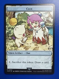 CLUE Token MTG Final Fantasy  Stainless Metal APAC Promo NM ENGLISH - Picture 1 of 12