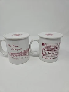 Vintage Vintage House Of Seagram Becher mit Deckel 2 Stück - Bild 1 von 2