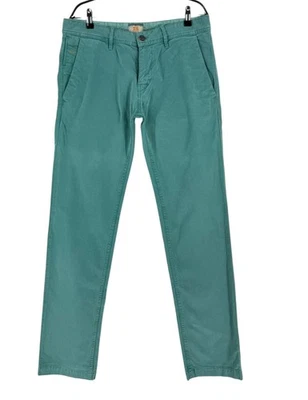 Pantalones de mezclilla rectos Hugo Boss naranja chino ajustados 1-D para hombre W32 L34 Foto 1 de 4