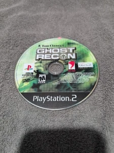 Tom Clancy's Ghost Recon (Sony PlayStation 2 PS2, 2002) (Disc Only) - Picture 1 of 2