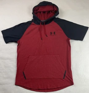 Under Armour HeatGear lose Passform Hoodie Pullover Herren S kurzarm leicht - Bild 1 von 11