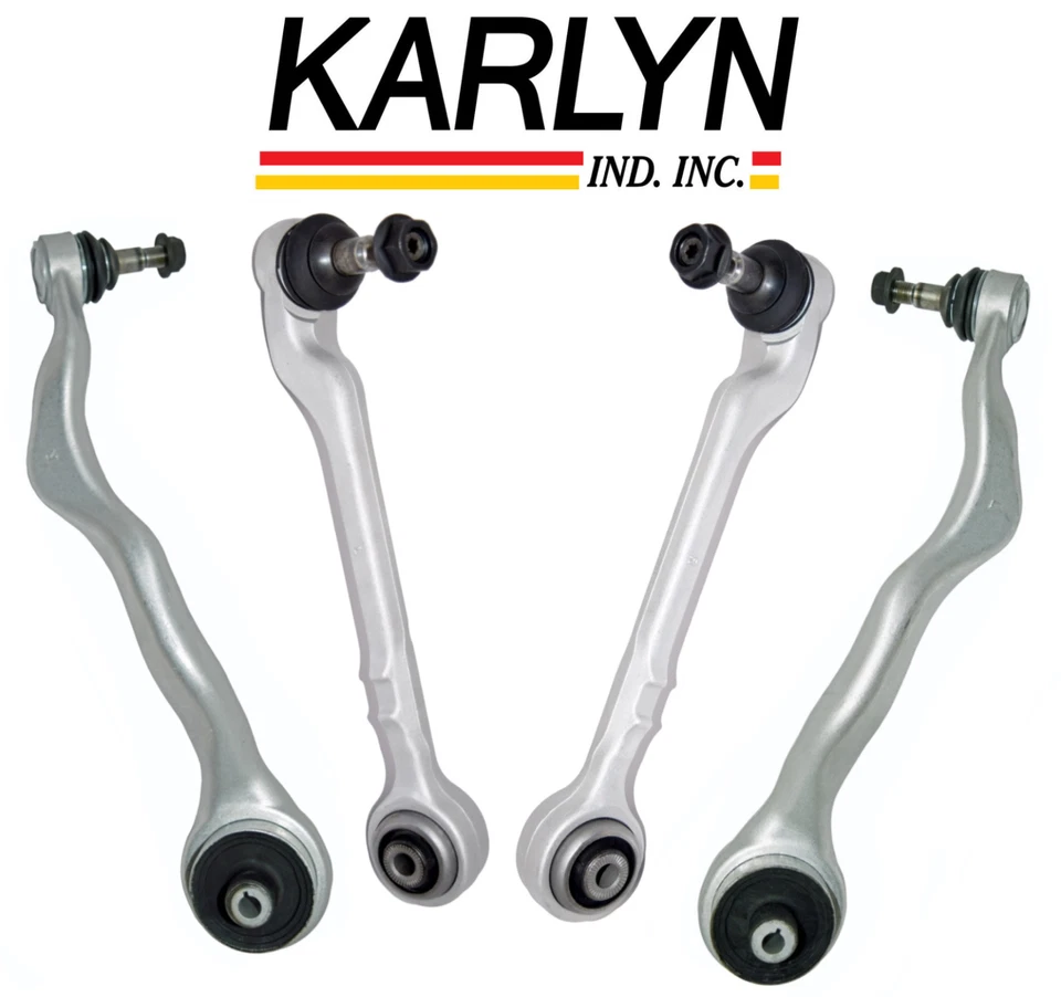 Front Lower Control Arm Kit Lt & Rt x4 OE Karlyn for BMW 2 3 Sedan 4 - Image 1 of 1