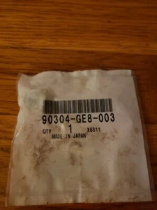 2 New Rear Sprocket nuts For Honda TRX400EX TRX300EX 90304-GE8-003 OEM new - Picture 1 of 7