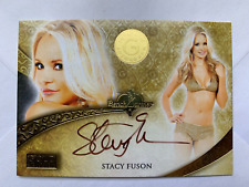 2021 BENCHWARMER GOLD EDITION STACY FUSON AUTOGRAPH CARD
